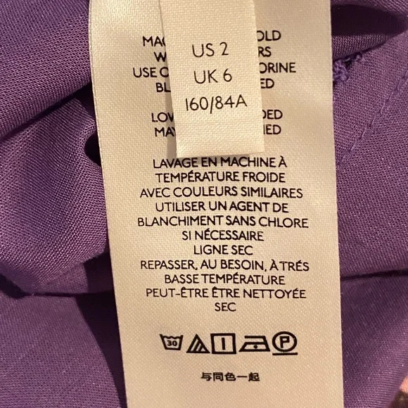 By Anthropologie red motif dress - size 2 - Picture 13 of 13